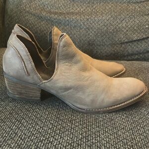 Cabela’s western booties mixed material suede/leather brown women’s 10 western